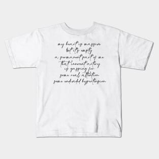 Halsey - Easier Than Lying Kids T-Shirt